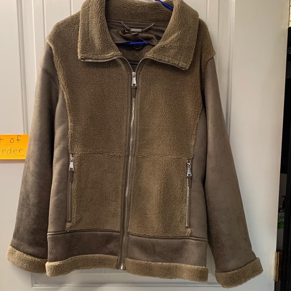 Koolaburra Women's Brown Teddy Jacket